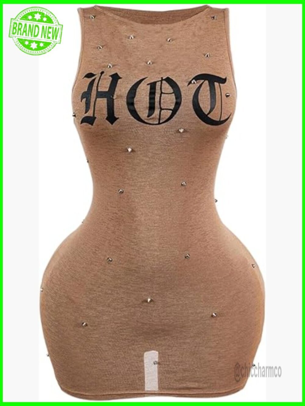Letter Print Mini Tank Dress Bodycon Sleeveless Party Club Streetwear Y2k